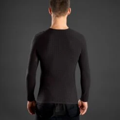GripGrab Freedom Seamless Thermal Langärmliges Unterhemd LS - Black -Gripgrab gripgrab freedom seamless thermal base layer ls black 3 1078487