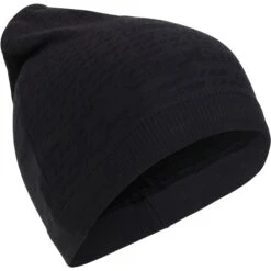 GripGrab Freedom Seamless Warp Knitted Beanie - Schwarz