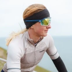 GripGrab Freedom Seamless Warp Knitted Stirnband - Schwarz -Gripgrab gripgrab freedom seamless warp knitted headband black 6 1186973