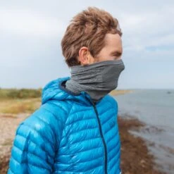 GripGrab Freedom Warp Knitted Seamless Multifunktions Halstuch - Grey -Gripgrab gripgrab freedom seamless warp knitted neck warmer grey 7 1094840