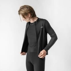 GripGrab Gravelin Merinotech Thermo Langarmtrikot - Schwarz -Gripgrab gripgrab gravelin merinotech thermal long sleeve jersey black 11 1558211