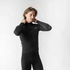 GripGrab Gravelin Merinotech Thermo Langarmtrikot - Schwarz -Gripgrab gripgrab gravelin merinotech thermal long sleeve jersey black 14 1558212