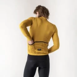 GripGrab Gravelin Merinotech Thermo Langarmtrikot - Mustard Yellow 24 GripGrab Gravelin Merinotech Thermo Langarmtrikot - Mustard Yellow -Gripgrab gripgrab gravelin merinotech thermal long sleeve jersey mustard yellow 16 1558197