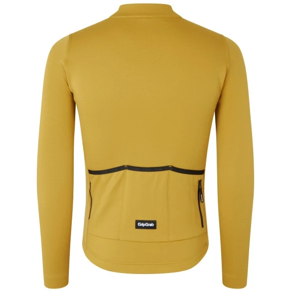GripGrab Gravelin Merinotech Thermo Langarmtrikot - Mustard Yellow 4 GripGrab Gravelin Merinotech Thermo Langarmtrikot - Mustard Yellow – Bild 2