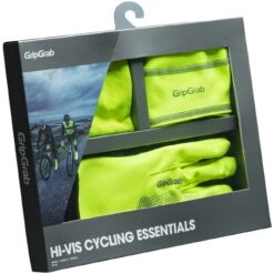 GripGrab Hi-Vis Cycling Essentials Geschenkset - Yellow Hi-Vis -Gripgrab gripgrab hi vis cycling essentials giftbox yellow hi vis 3 1078506
