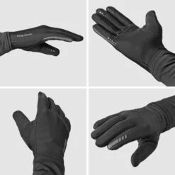 GripGrab Insulator 2 Frühling-Herbst Übergangshandschuhe - Schwarz -Gripgrab gripgrab insulator 2 spring autumn gloves black 17 1275002