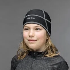 Gripgrab -Gripgrab gripgrab kids lightweight thermal skull cap black 2 1053080