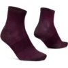 GripGrab Lightweight Airflow Short Socken - Dark Red -Gripgrab gripgrab lightweight airflow short socks dark red 6 1183761