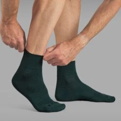 GripGrab Lightweight SL Short Socken - Green -Gripgrab gripgrab lightweight sl short socks green 1 1199041