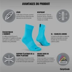 GripGrab Lightweight SL Socken - Blue -Gripgrab gripgrab lightweight sl socks blue 5 1199249