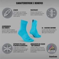 GripGrab Lightweight SL Socken - Blue -Gripgrab gripgrab lightweight sl socks blue 6 1199250