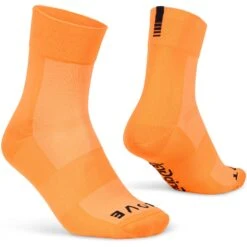 GripGrab Lightweight SL Socken - Orange Hi-Vis