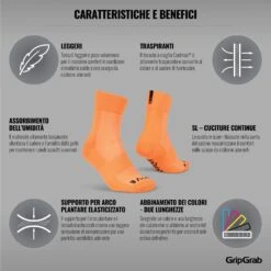 GripGrab Lightweight SL Socken - Orange Hi-Vis 29 GripGrab Lightweight SL Socken - Orange Hi-Vis -Gripgrab gripgrab lightweight sl socks orange hi vis 6 1199291