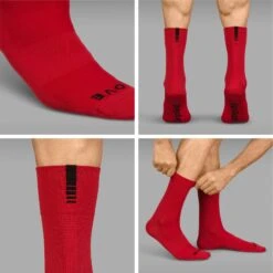 GripGrab Lightweight SL Socken - Red -Gripgrab gripgrab lightweight sl socks red 17 1199236