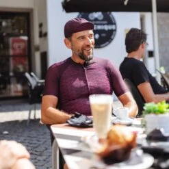 GripGrab Leichte Sommer Cycling Radmütze - Dark Red -Gripgrab gripgrab lightweight summer cycling cap 2022 dark red 4 1185665