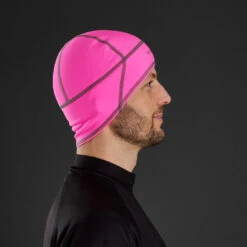 GripGrab Leichte Thermo Hi-Vis Unterhelm Mütze - Pink Hi-Vis -Gripgrab gripgrab lightweight thermal hivis skull cap pink hivis 2 868862