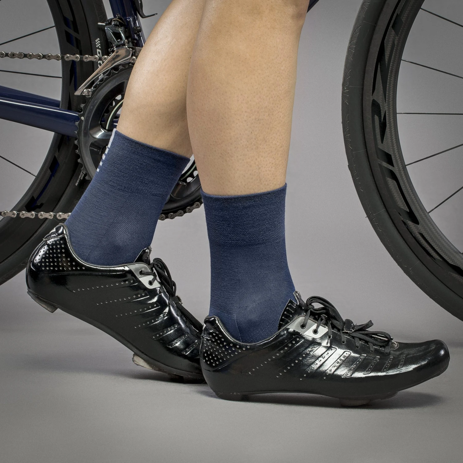 GripGrab Merino Lightweight SL Socken - Navy Blue 6 GripGrab Merino Lightweight SL Socken - Navy Blue – Bild 4