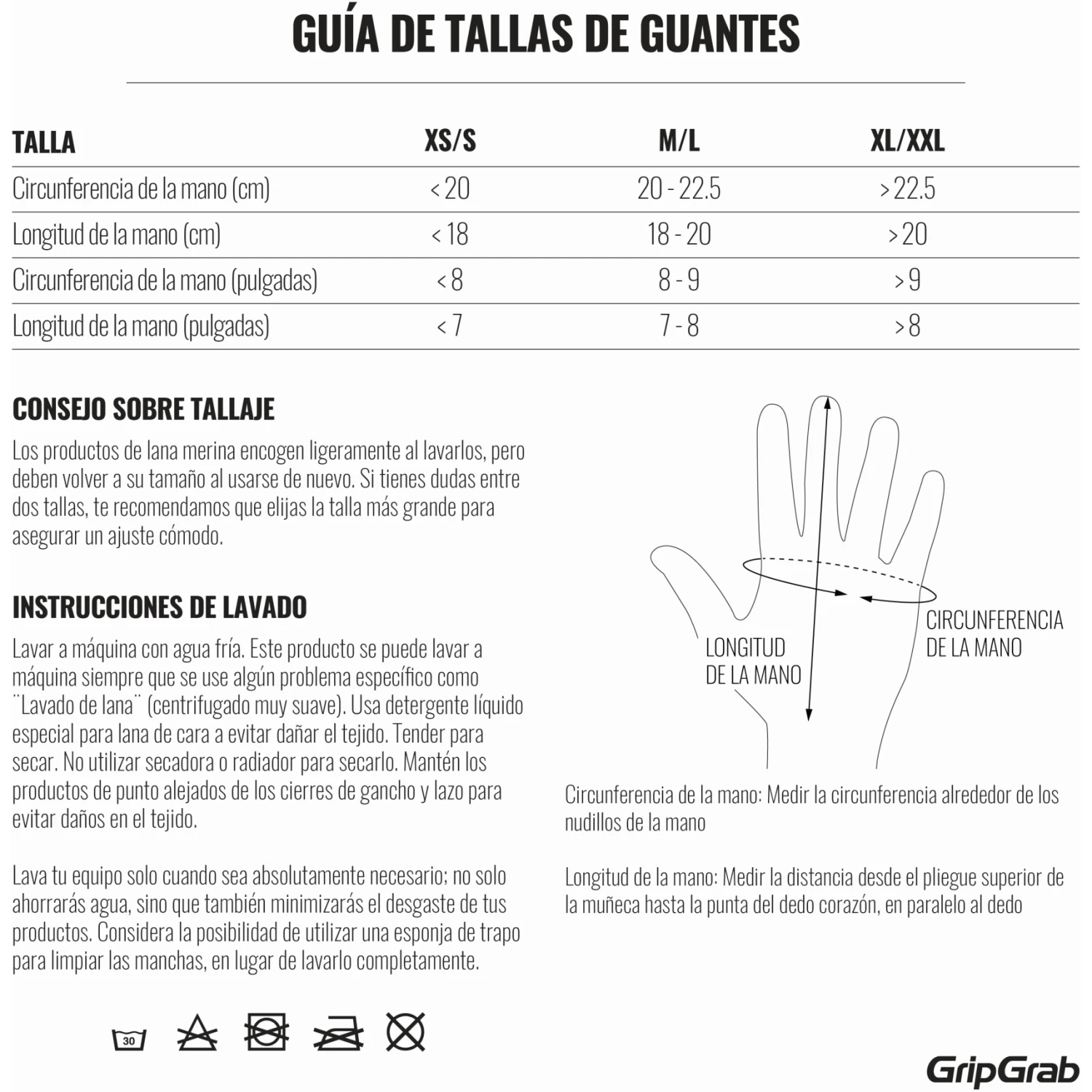 GripGrab Merino Unterzieh Handschuh - Black 17 GripGrab Merino Unterzieh Handschuh - Black – Bild 15