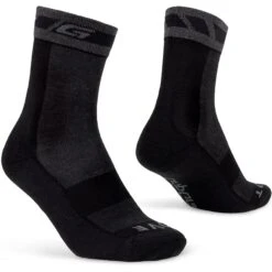 GripGrab Merino Winter Socken - Black