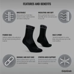 GripGrab Merino Winter Socken - Black -Gripgrab gripgrab merino winter sock black 3 1094308