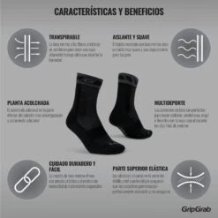 GripGrab Merino Winter Socken - Black -Gripgrab gripgrab merino winter sock black 5 1094310