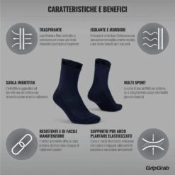 GripGrab Merino Winter Socken - Navy Blue -Gripgrab gripgrab merino winter sock navy blue 6 1094330