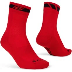 GripGrab Merino Winter Socken - Red
