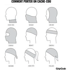 GripGrab Multifunktions Halstuch - Navy -Gripgrab gripgrab multifunctional neck warmer black 11 1199731 2