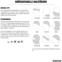 GripGrab Multifunktions Halstuch - Black -Gripgrab gripgrab multifunctional neck warmer black 16 1199736 6