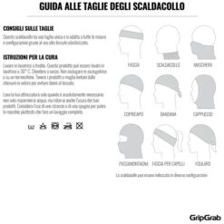 GripGrab Multifunktions Halstuch - Olive Green -Gripgrab gripgrab multifunctional neck warmer mustard yellow 3 1558112 1