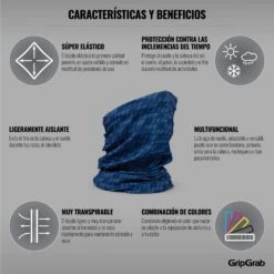 GripGrab Multifunktions Halstuch - Navy -Gripgrab gripgrab multifunctional neck warmer navy 4 1199823