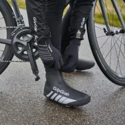 GripGrab Neopren Regen Wetter Handschuhe - Black -Gripgrab gripgrab neoprene rainy weather glove black 5 1079012