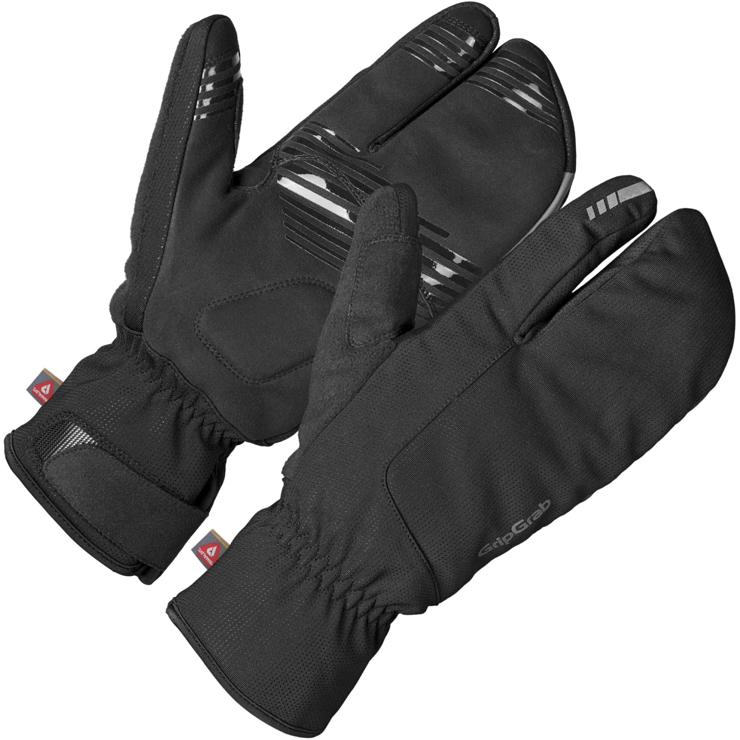 GripGrab Nordic 2 Winddichte Deep Winter Lobster Handschuhe - Schwarz 3 GripGrab Nordic 2 Winddichte Deep Winter Lobster Handschuhe - Schwarz