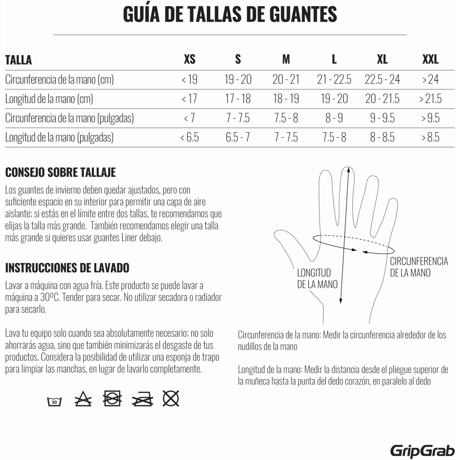 GripGrab Ride Hi-Vis Winddichter Winter Handschuhe - Yellow Hi-Vis 20 GripGrab Ride Hi-Vis Winddichter Winter Handschuhe - Yellow Hi-Vis – Bild 18