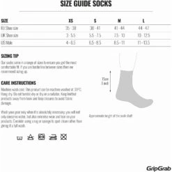 GripGrab Original Gestreifte Crew Socken - Green -Gripgrab gripgrab original stripes crew socks black 14 1094399