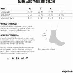 GripGrab Original Gestreifte Crew Socken - Navy Blue -Gripgrab gripgrab original stripes crew socks black 17 1094402 1