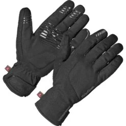 GripGrab Polaris 2 Wasserdichte Winter Fahrradhandschuhe - Schwarz