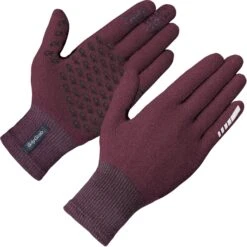 GripGrab Primavera Merino Übergangshandschuhe II - Dark Red