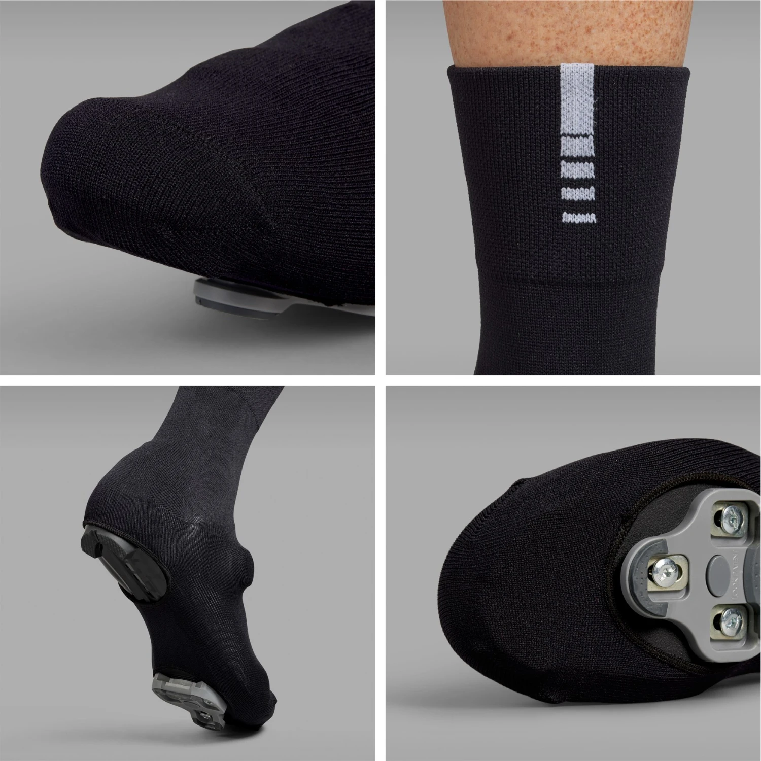 GripGrab Primavera Übergangs Überschuhe - Black 4 GripGrab Primavera Übergangs Überschuhe - Black – Bild 2