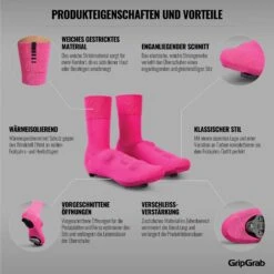 GripGrab Primavera Übergangs Überschuhe - Pink 26 GripGrab Primavera Übergangs Überschuhe - Pink -Gripgrab gripgrab primavera midseason cover socks pink 3 1200177