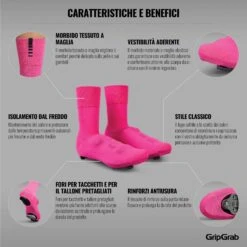 GripGrab Primavera Übergangs Überschuhe - Pink 30 GripGrab Primavera Übergangs Überschuhe - Pink -Gripgrab gripgrab primavera midseason cover socks pink 6 1200182