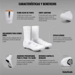 GripGrab Primavera Übergangs Überschuhe - White -Gripgrab gripgrab primavera midseason cover socks white 12 1200137