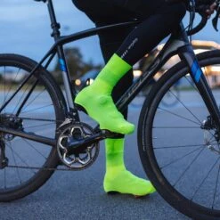 GripGrab Primavera Übergangs Überschuhe - Yellow Hi-Vis -Gripgrab gripgrab primavera midseason cover socks yellow hi vis 16 1200162