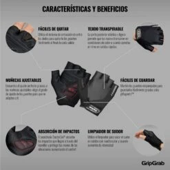 GripGrab ProGel Gepolsterter Kurzfinger Handschuhe - Black 30 GripGrab ProGel Gepolsterter Kurzfinger Handschuhe - Black -Gripgrab gripgrab progel padded short finger gloves black 1 1200220