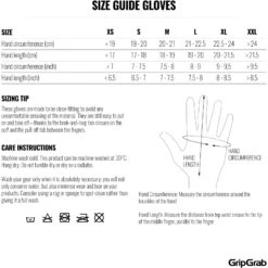 GripGrab ProGel Gepolsterter Kurzfinger Handschuhe - Red -Gripgrab gripgrab progel padded short finger gloves black 11 1200227 3