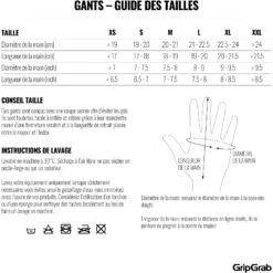 GripGrab ProGel Gepolsterter Kurzfinger Handschuhe - Navy Blue -Gripgrab gripgrab progel padded short finger gloves black 14 1200230 4