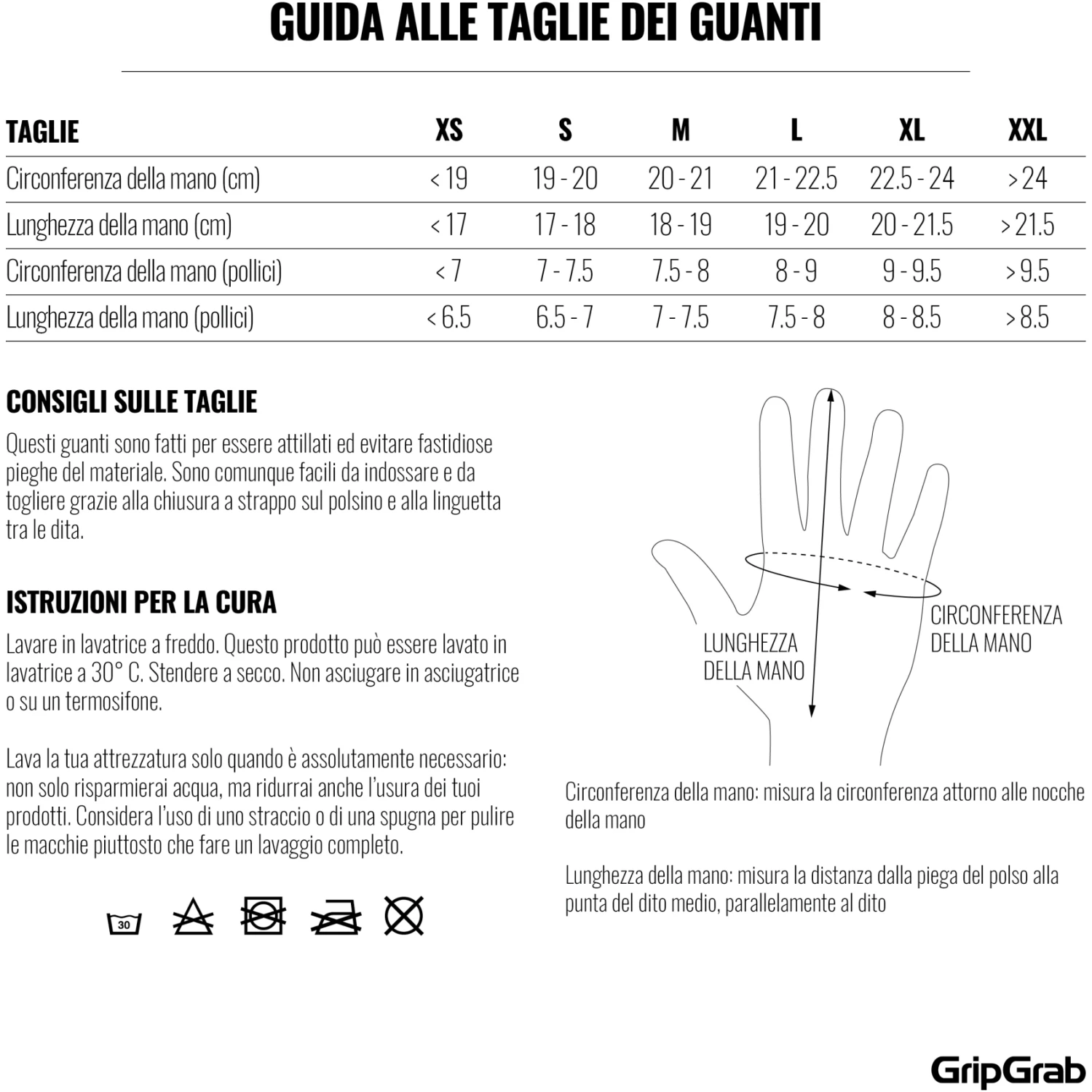 GripGrab ProGel Gepolsterter Kurzfinger Handschuhe - Black 22 GripGrab ProGel Gepolsterter Kurzfinger Handschuhe - Black – Bild 20