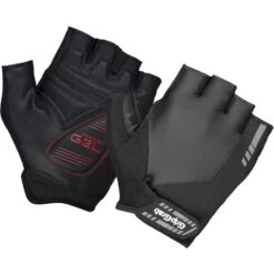 GripGrab ProGel Gepolsterter Kurzfinger Handschuhe - Black