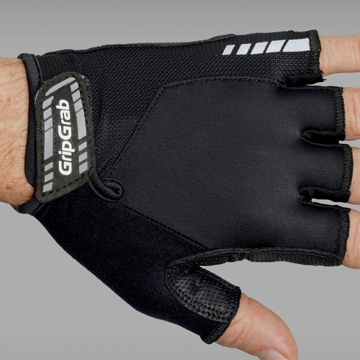 GripGrab ProGel Gepolsterter Kurzfinger Handschuhe - Black 6 GripGrab ProGel Gepolsterter Kurzfinger Handschuhe - Black – Bild 4