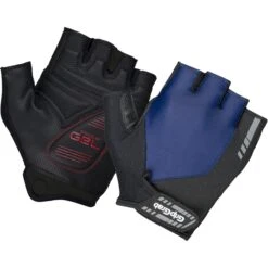 GripGrab ProGel Gepolsterter Kurzfinger Handschuhe - Navy Blue